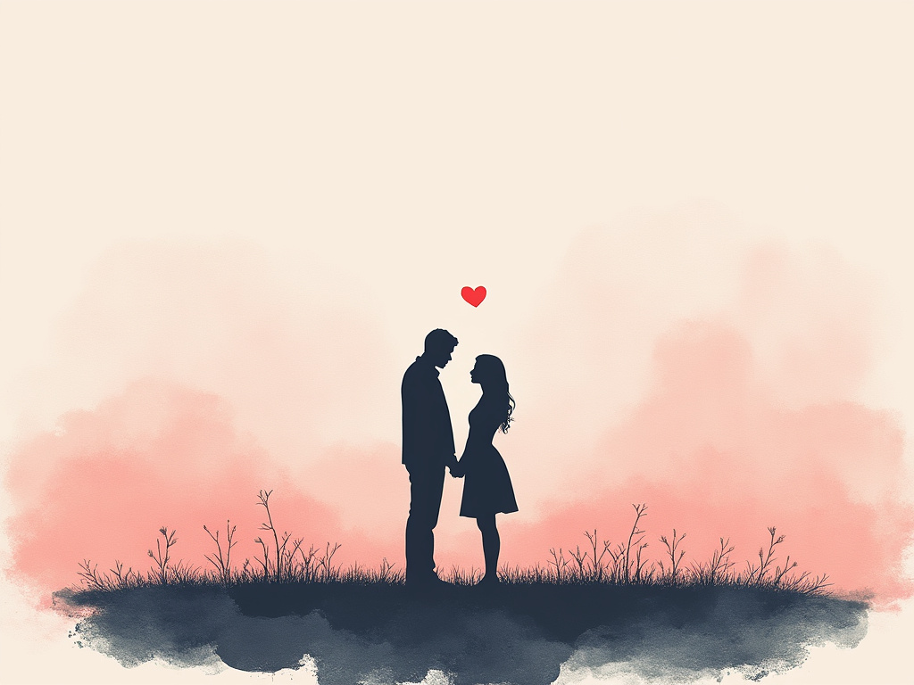 Couple reconnecting intimately